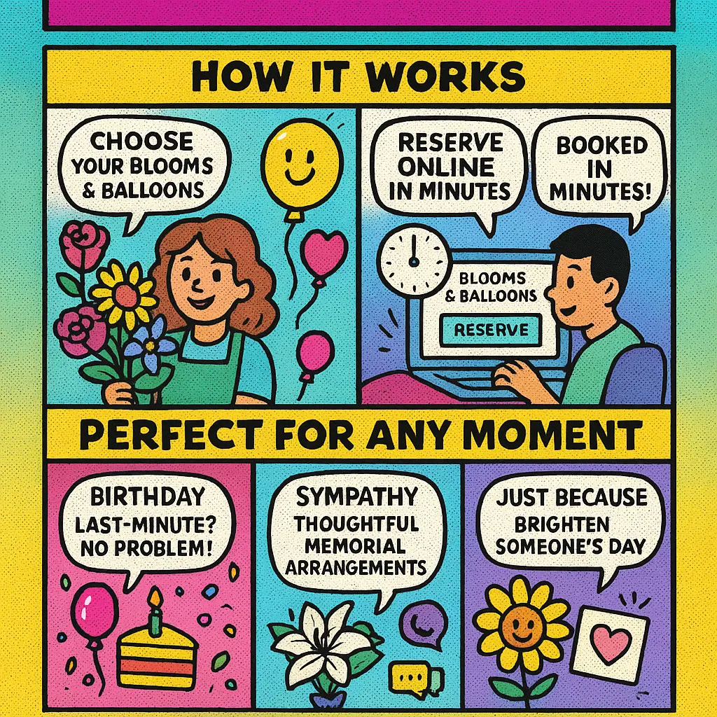 blooms and balloons kuna - Flowers