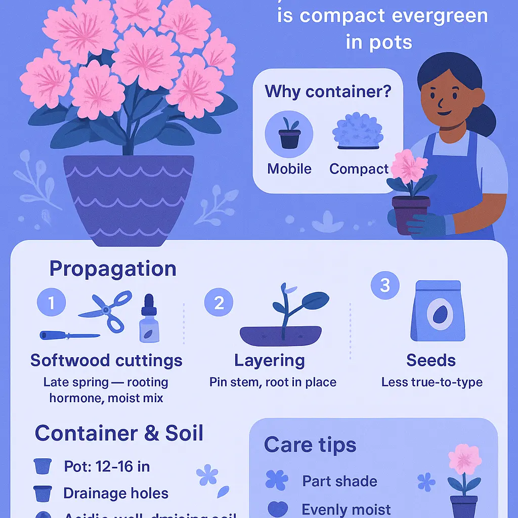 pink lace azalea - Container