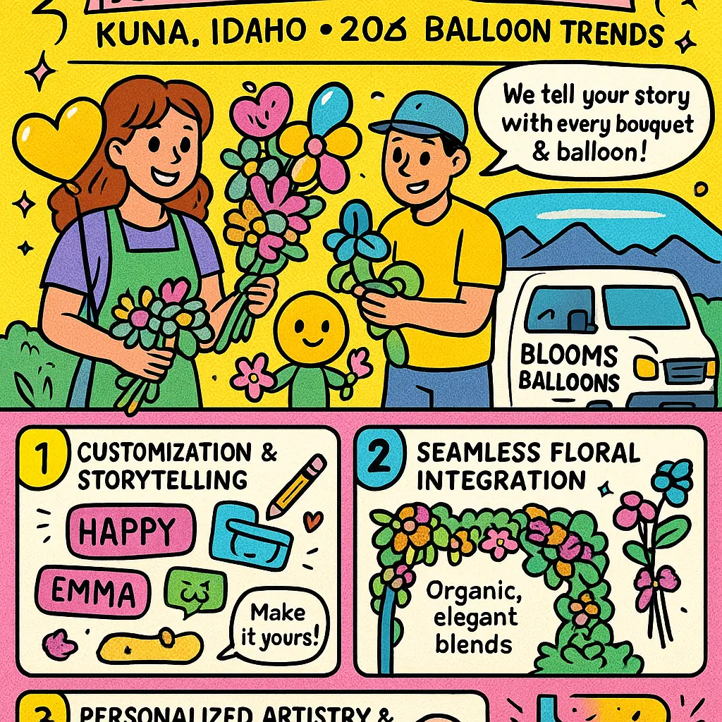 blooms and balloons kuna - Delivery