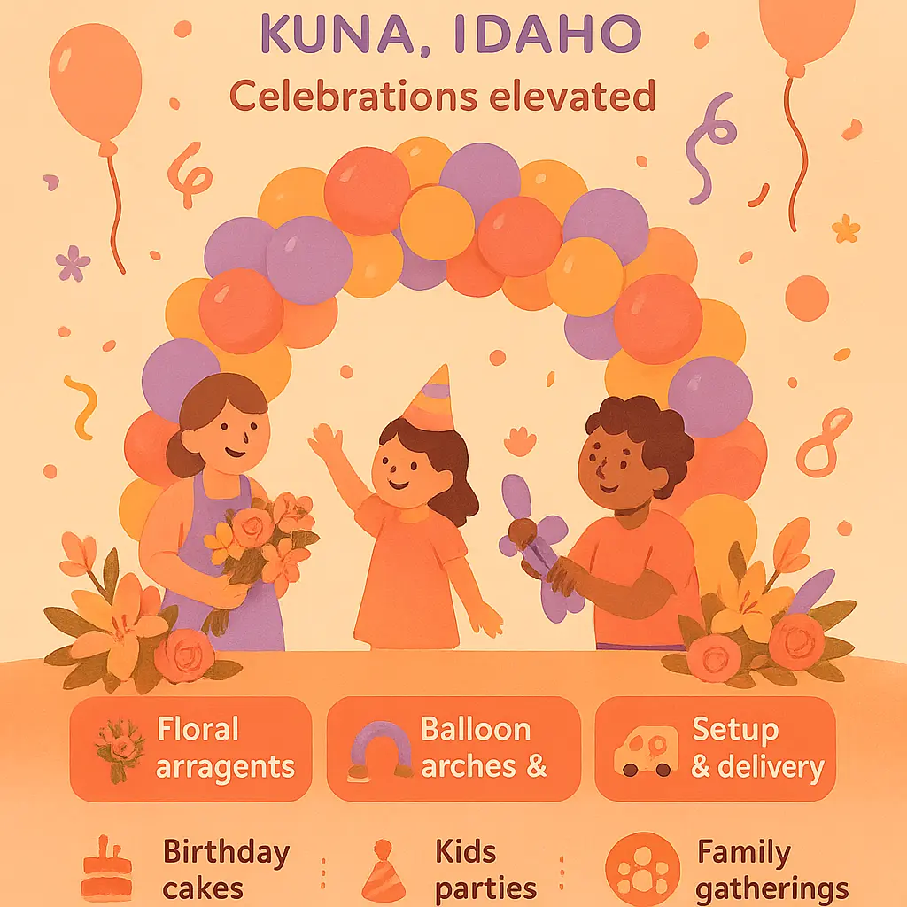 blooms and balloons kuna - Idaho