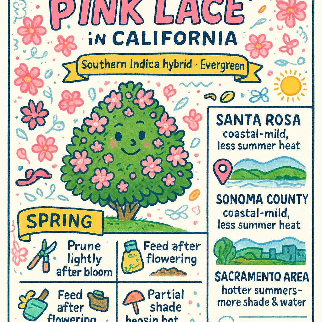 pink lace azalea - Camellia