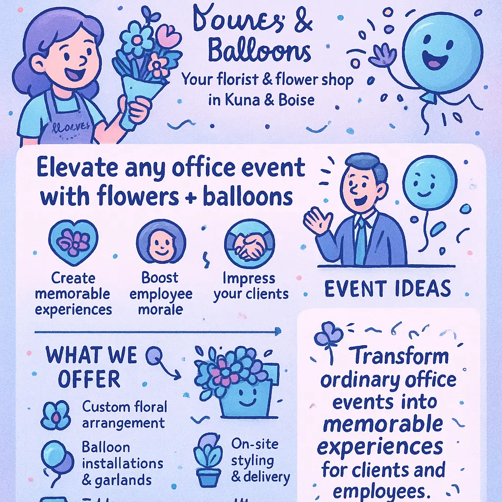 blooms and balloons kuna - Flower