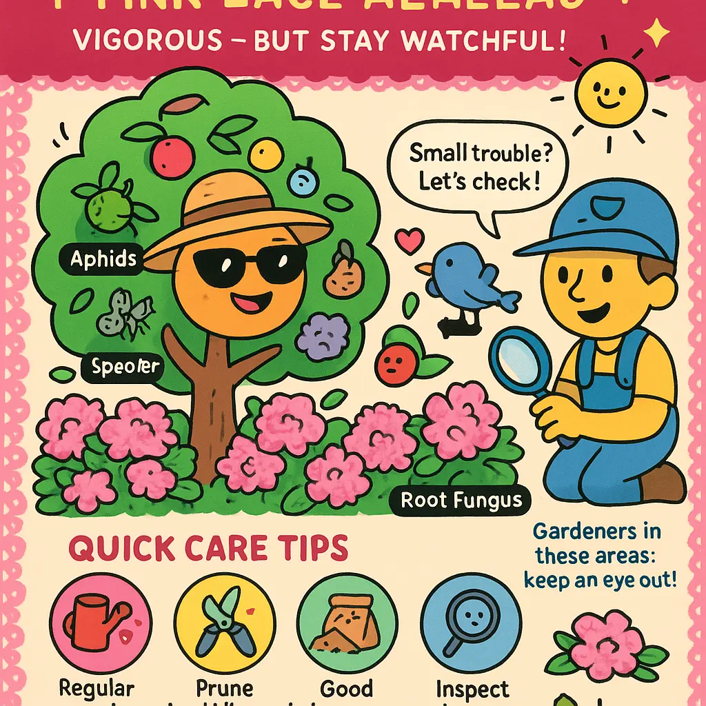 pink lace azalea - Fruit